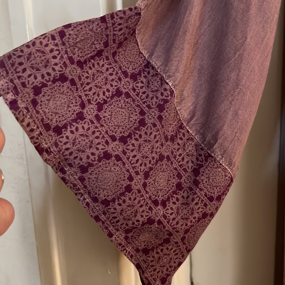 Purple Tunic 100% Rayon XXL NWT - Picture 5 of 6